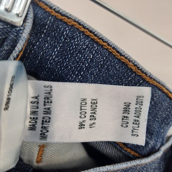 AGOLDE Sophie High Rise Skinny Destroyed Size 26 Medium Wash‎ - Picture 9 of 9